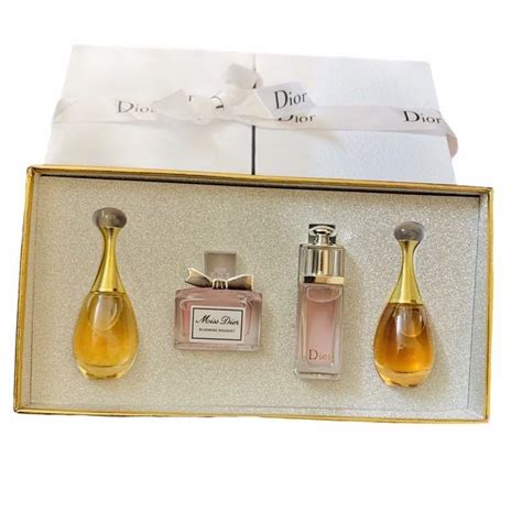 cristian dior giftset|christian dior perfume miniature sets.